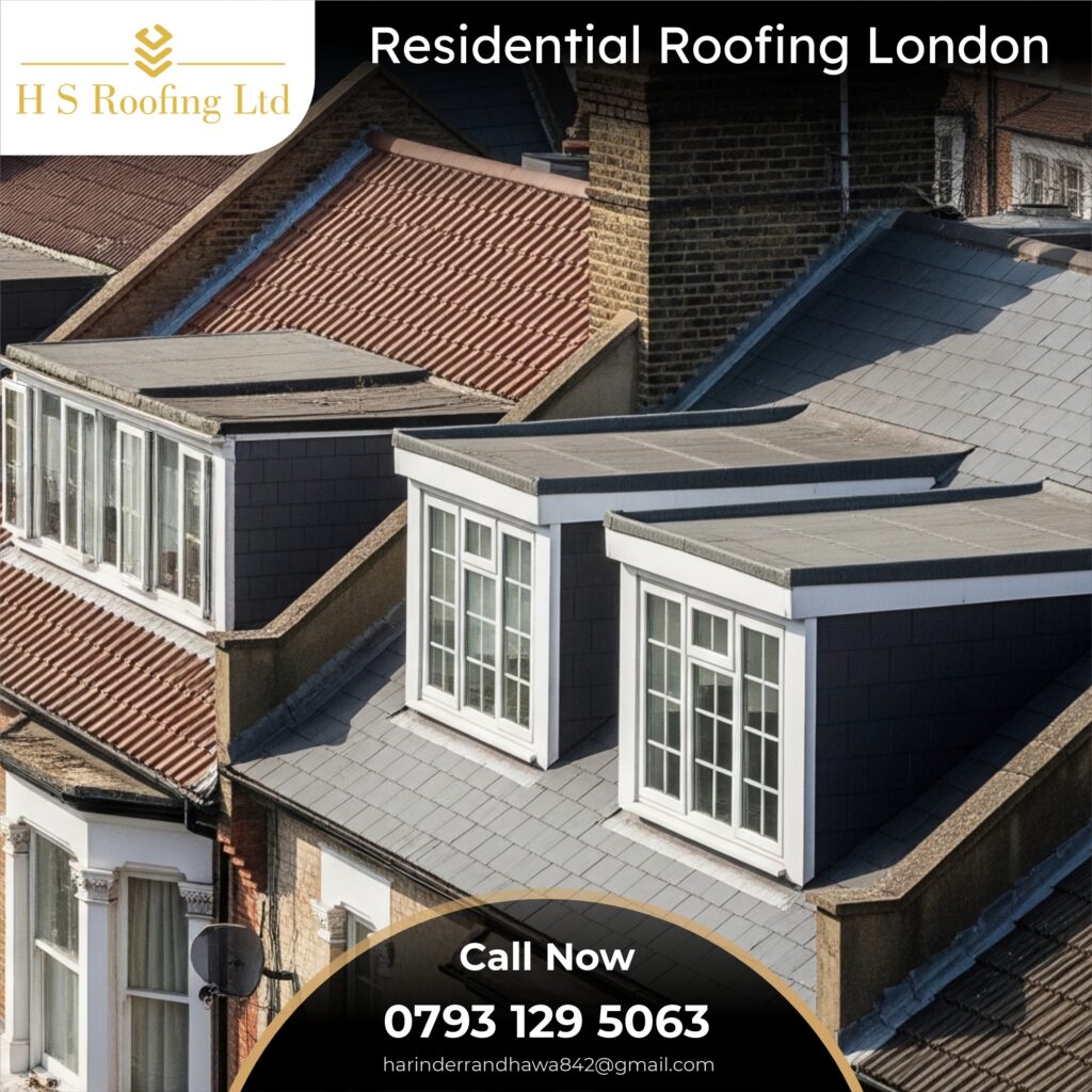 residential roofing london