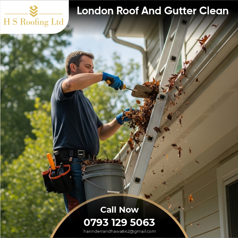 london roof and gutter clean
