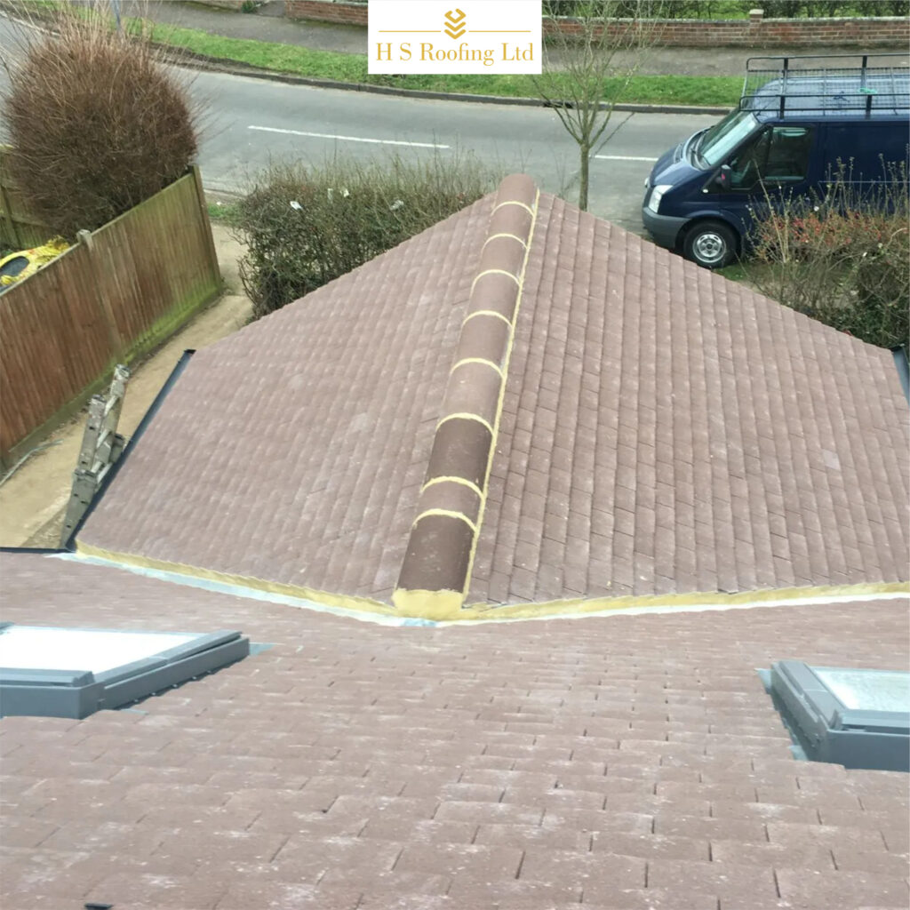 HS Roofing Ltd professional asphalt shingle roof installation on residential home
